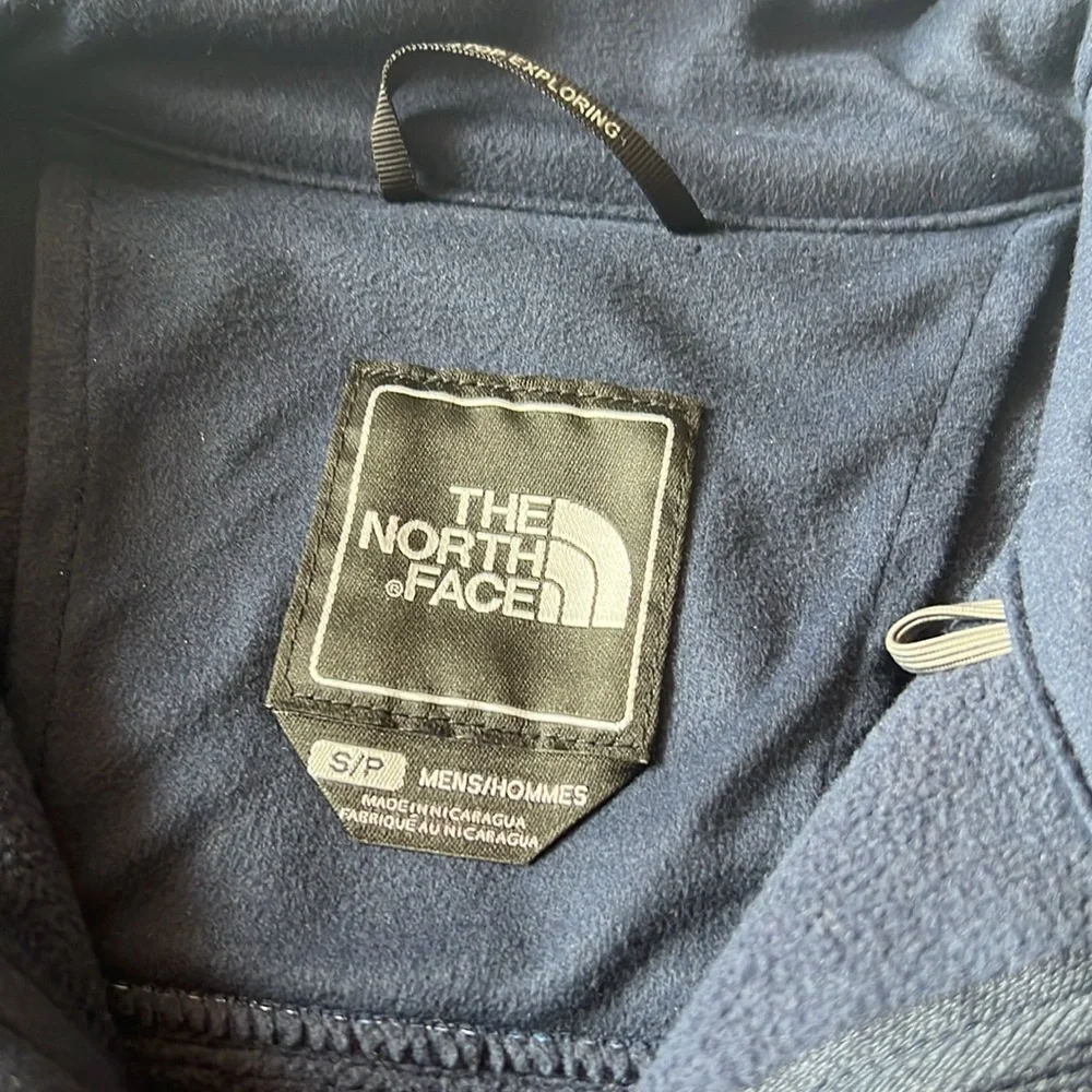 North Face Mens Small Apex Bionic Wind Soft Shell Jacket Cosmic Blue New Hiking